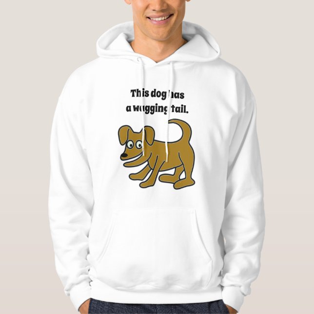 Sudadera Perro con cola de barrido (Anverso)