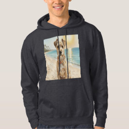 Sudadera Perro con collar de caracolas