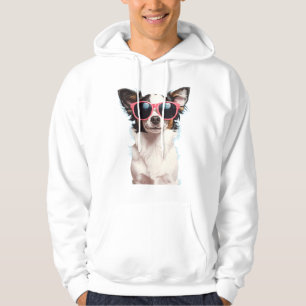 Sudadera Perro con gafas de sol