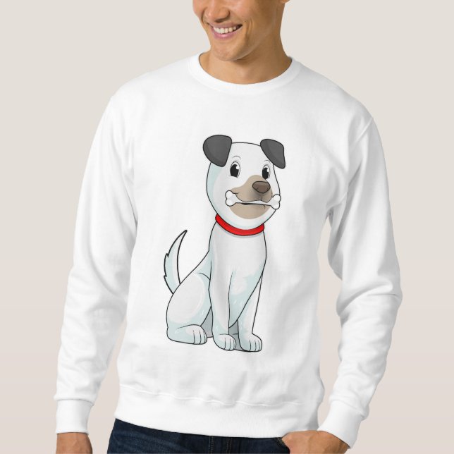 Sudadera Perro con hueso (Anverso)
