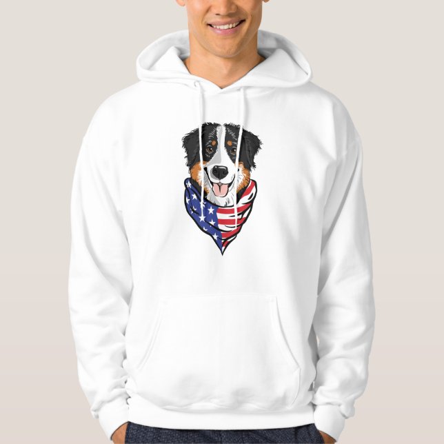 Sudadera Perro con pañuelo en el cuello (Anverso)