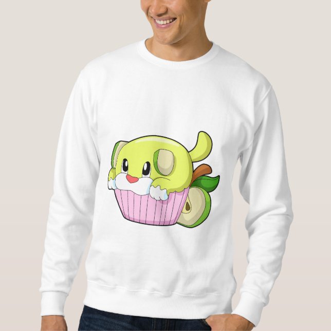 Sudadera Perro con torta (Anverso)