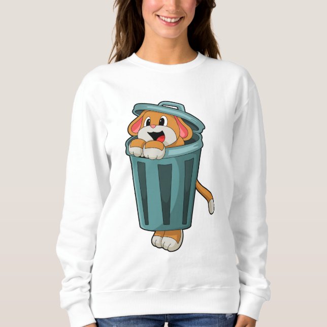 Sudadera Perro con Trashcan (Anverso)
