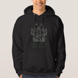 Sudadera Perro copiloto de aventura Pata Montaña Naturaleza