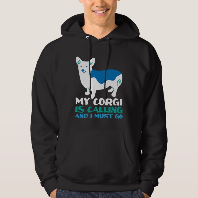 Sudadera Perro Corgi 1044 (Anverso)