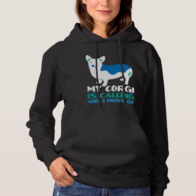 Sudadera Perro Corgi 1044 (Anverso)