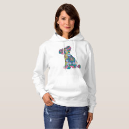 Sudadera Perro creíble chino con capucha