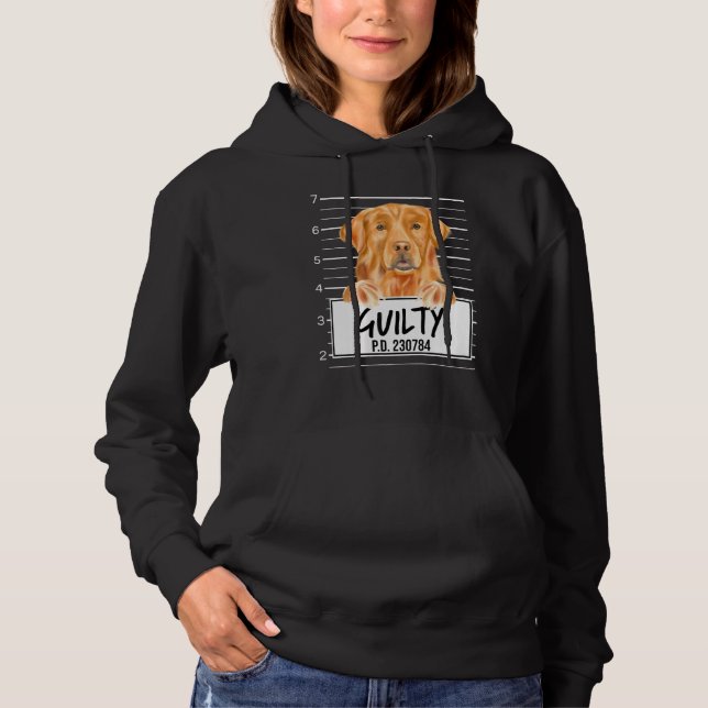 Sudadera Perro Culpable Foto de Golden Retriever (Anverso)