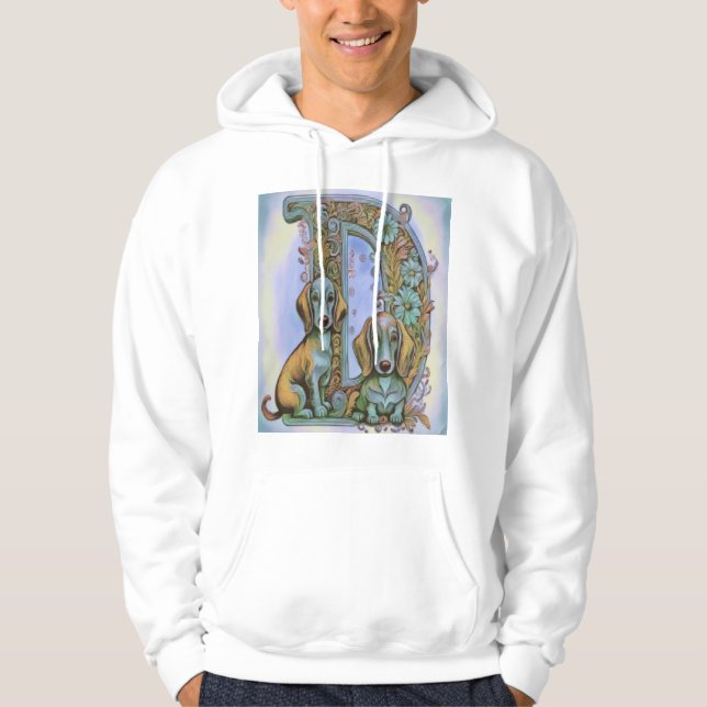 Sudadera Perro D, Alfabet (Anverso)