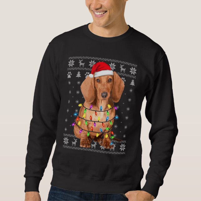 Sudadera Perro Dachshund 2 (Anverso)