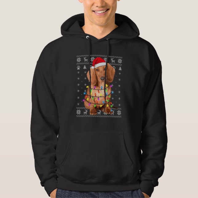 Sudadera Perro Dachshund 2 (Anverso)