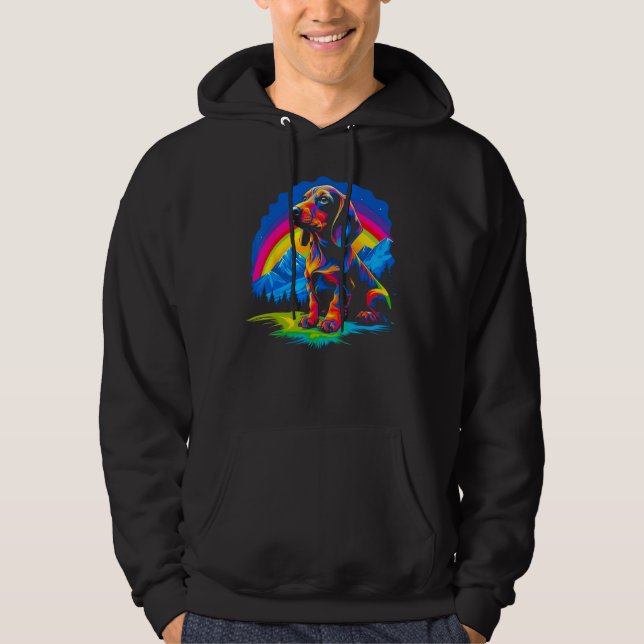Sudadera Perro Dachshund de diseño (Anverso)