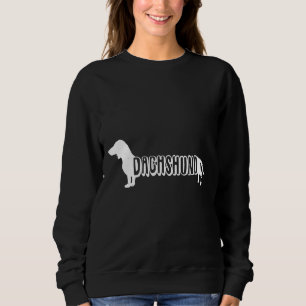 Sudadera Perro Dachshund Perro Adorable Perro Wiener Mujere