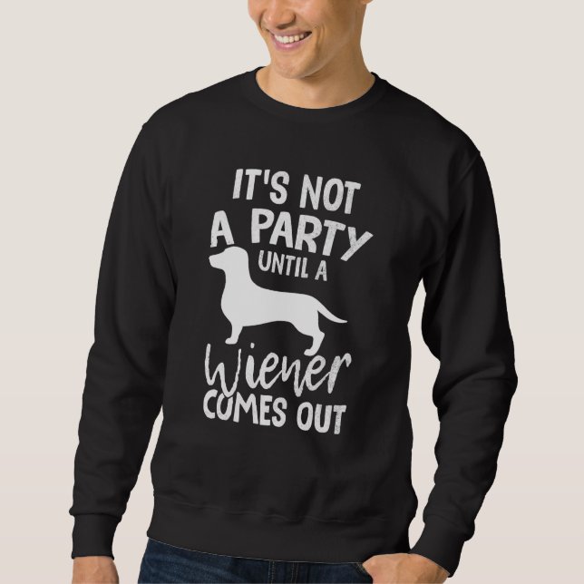 Sudadera Perro Dachshund Perro Daschund Weiner (Anverso)