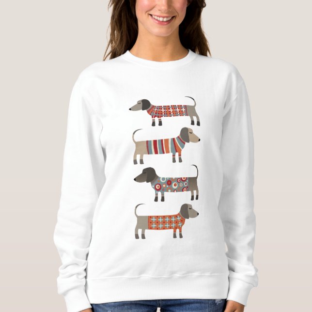 Sudadera Perro Dachshund Sausage (Anverso)