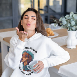 Sudadera Perro Dachshund Sausage personalizado, padre/madre