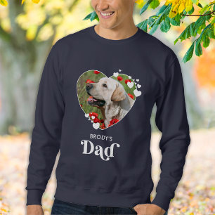 Sudadera Perro DAD Mascota personalizado foto Perro de cora