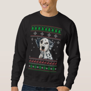 Sudadera Perro dálmata adoran Navidades feos y dulces navid