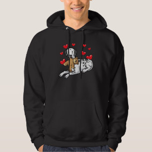 Sudadera Perro Dalmatiano Con Animal Lleno Y Carrera