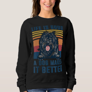 Sudadera Perro de agua portugués Perro gracioso papá mamá h