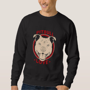 Sudadera Perro de Amor Pitbull
