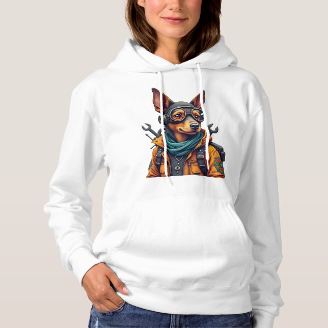 Sudadera Perro de Aventura   (Anverso)