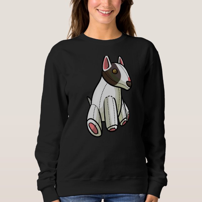 Sudadera Perro de Bull Terrier en miniatura (Anverso)