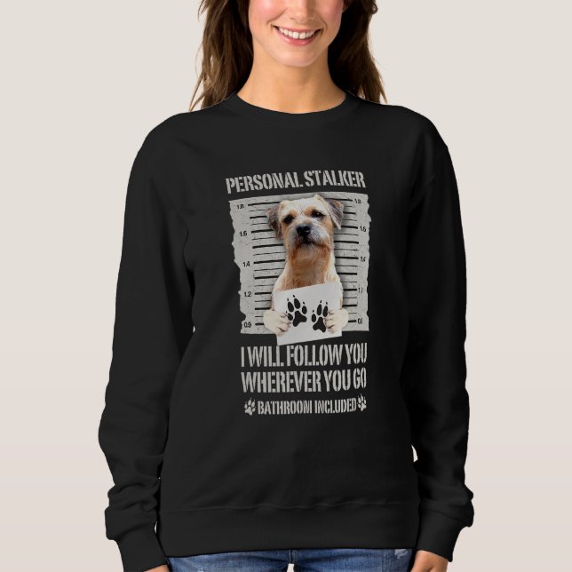 Sudadera Perro de caza Barbour Border Terrier personal (Anverso)