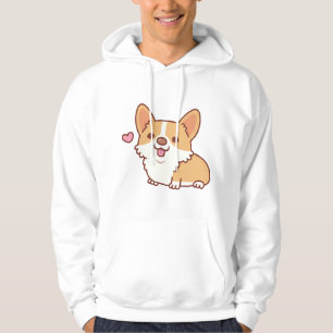 Sudadera Perro de Corgi sonriente