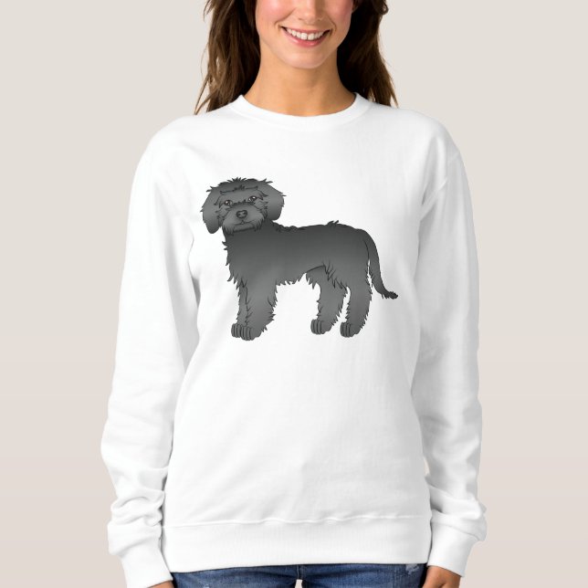 Sudadera Perro de dibujos animados de la comedia de goldend (Anverso)