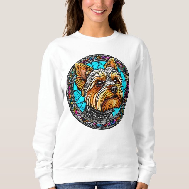 Sudadera Perro de dibujos animados lindo (Anverso)