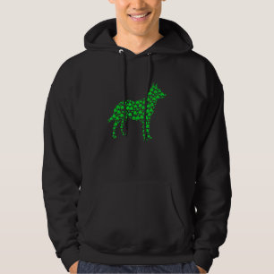 Sudadera Perro de ganado australiano Shamrock St Patrick S 