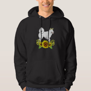 Sudadera Perro de girasol esquimal americano