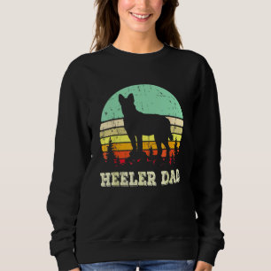 Sudadera Perro de Heeler Azul papá perro de ganado australi