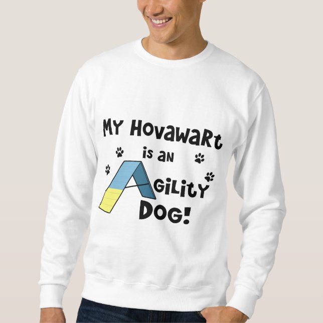 Sudadera Perro de la agilidad de Hovawart (Anverso)