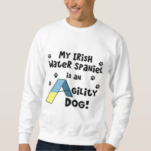 Sudadera Perro de la agilidad del perro de aguas de agua