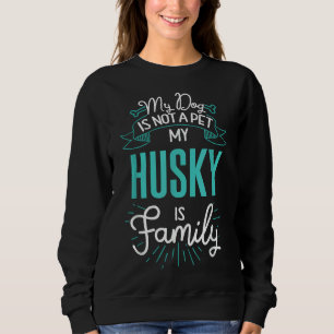 Sudadera Perro de la familia Cute Husky N