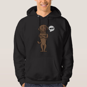 Sudadera Perro de la recuperación de la bahía de Chesapea