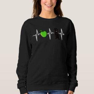 Sudadera Perro de latido de Apple con recubrimiento plano r