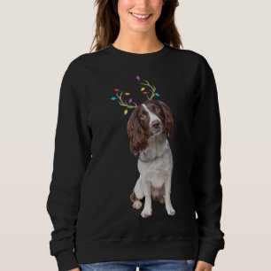 Sudadera Perro de los Navidades de renos de la España de la