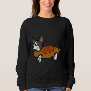 Sudadera Perro de maíz de Boston Terrier