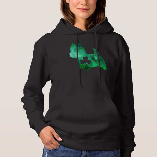 Sudadera Perro de mamá Perro San Patricio (Anverso)
