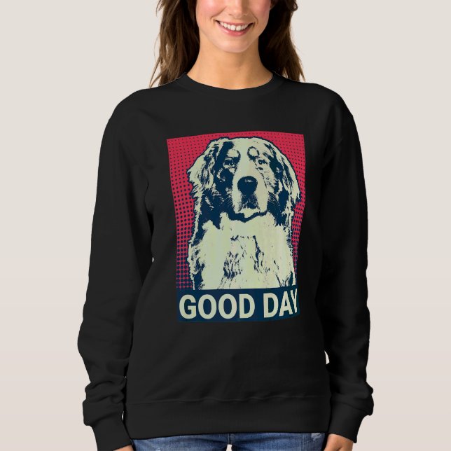 Sudadera Perro de montaña bernés raza 18 (Anverso)