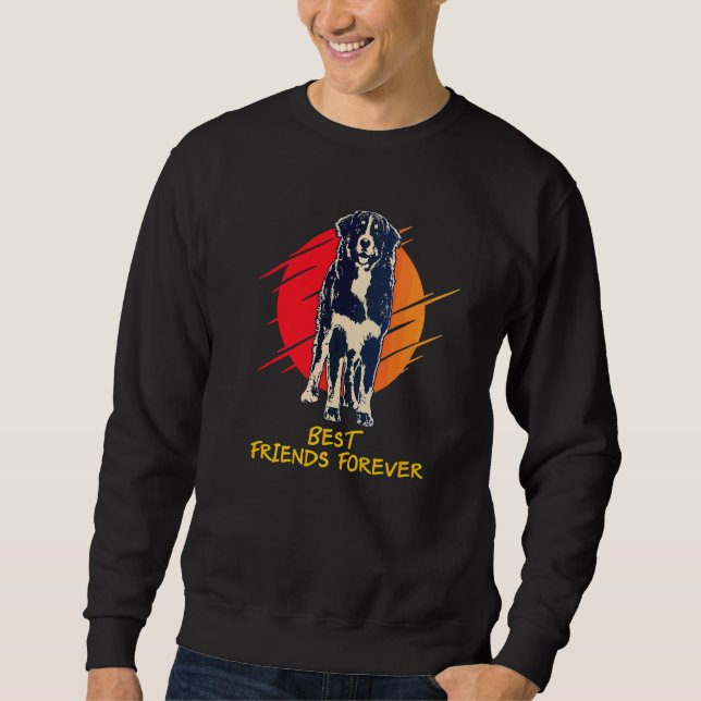 Sudadera Perro de montaña bernés raza 58 (Anverso)