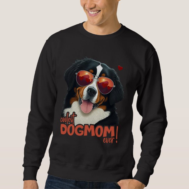 Sudadera Perro De Montaña De Berna Con Decoración De Corazó (Anverso)