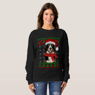 Sudadera Perro de montaña de Berna Navidades sudorosos cach