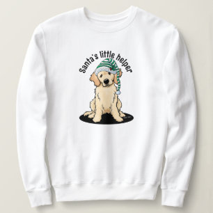 Sudadera Perro de Navidad de raza Retriever Dorado