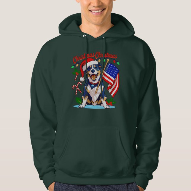 Sudadera Perro de Navidades Cute (Anverso)