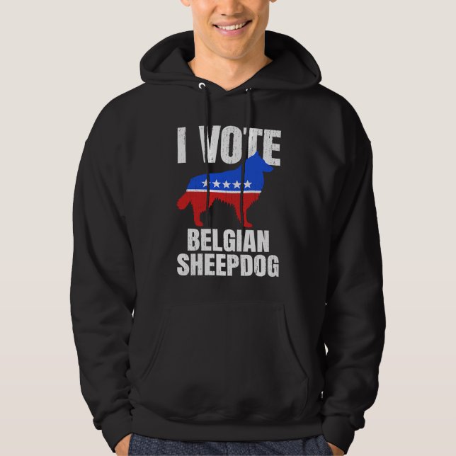 Sudadera Perro de pastor belga (Anverso)