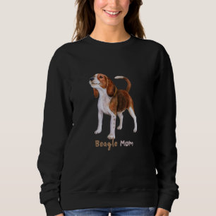 Sudadera Perro de perro Beagle, mamá, papá de perro, amante